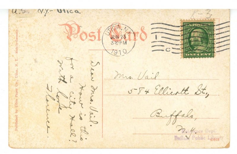 NY - Utica. City Hall