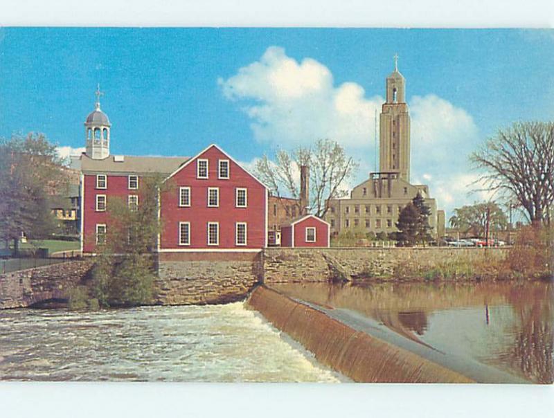 Pre-1980 CITY HALL SCENE Pawtucket Rhode Island RI AF2006@