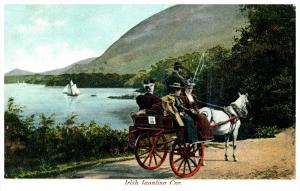 Ireland     Jaunting Car with Women