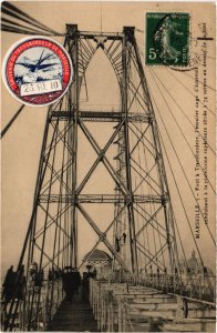 CPA AK MARSEILLE - Pont a Tranbordeur, l'Escalier cage d'ecureuil (986088)