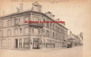 France, Soissons, Hotel du Lion Rouge, Exterior View, Vergnol