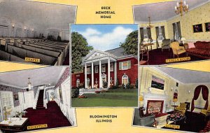 Beck Memorial Home Bloomington, IN USA Funeral Home Unused 