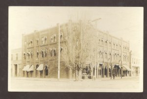 RPPC LEWISTON IDAHO DOWNTOWN STREET SCENE VINTAGE REAL PHOTO POSTCARD