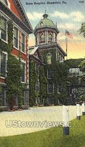 State Hospital  - Shamokin, Pennsylvania PA  