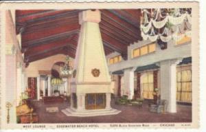 IL   CHICAGO   EDGEWATER BEACH HOTEL INTERIOR postcard