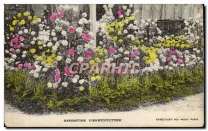 Old Postcard Exhibition D Horticulture Paris flowers