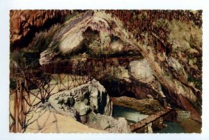 497050 Slovenia 1943 year Postojna Cave Great House Vintage postcard
