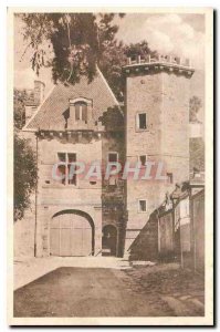 Old Postcard Bourbonne les Bains Le Donjon du Chateau