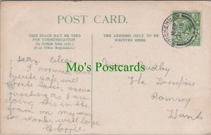 Genealogy Postcard - Medley, The Horse Fair, Romsey, Hampshire  GL1280