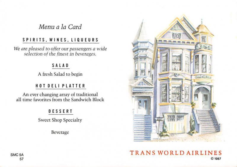 Trans World Airlines, San Francisco, California 