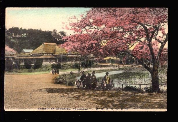 028216 JAPAN YOKOHAMA Garden of Sankei-en Vintage PC