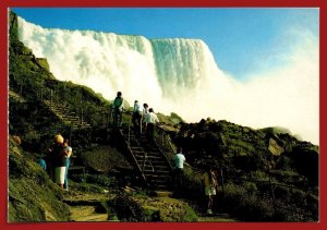 New York, Niagara Falls - The American Falls - Lower Gorge - [NY-904]