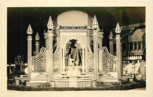 Postcard RPPC California Los Angeles County Expo Fair display 1920s  23-9120