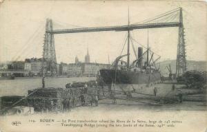 Rouen transhipping bridge