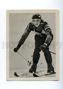 166983 VII Olympic ANDERL MOLTERER skier CIGARETTE card