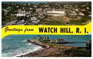 Rhode Island  Watch Hill  Chapel, Ocean House , GREETINGS