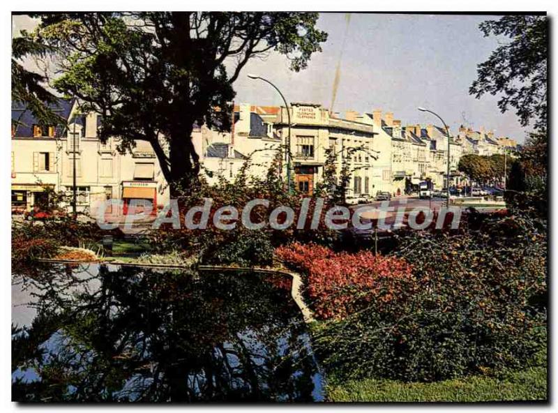 Modern Postcard Chatellerault The Leading Position View Of Public Garden