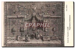 Old Postcard Aix en Provence tapestries of Italian Tapestry Museum