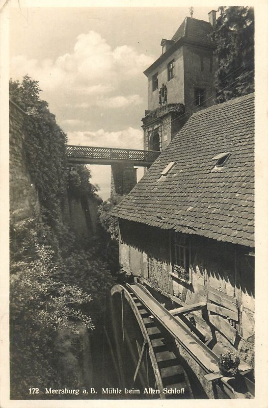 Germany Meersburg old castle mill