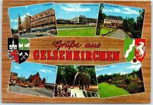 M-12875 Greetings From Gelsenkirchen Germany