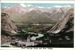 Postcard HOTEL SCENE Banff Alberta AB AI9210