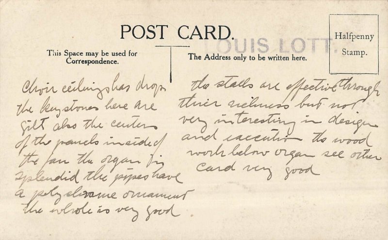 St. George's Chapel Windsor England~Photo Postcard