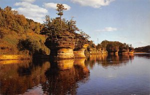 Dells Of The Wisconsin River Ink Stand - Lower Dells of the Wisconsin River, ...