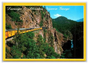 Durango & Silverton Narrow Gauge Train Ride Since 1882 Colorado Postcard