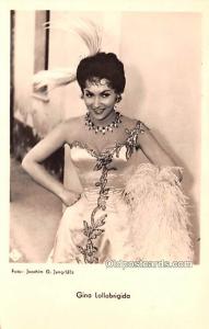 Gina Lollobrigida Movie Star Actor Actress Film Star Unused 