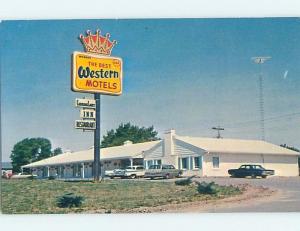 Pre-1980 MOTEL SCENE Albia - Near Ottumwa Iowa IA B6986