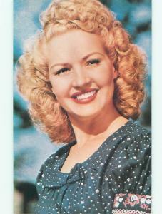 Pre-1980 FAMOUS ACTRESS BETTY GRABLE AC6429@