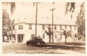 Avon Park Florida Poinsetta Hotel Tourist Home Vintage Postcard AA11986