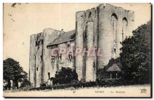 Old Postcard Niort Le Donjon