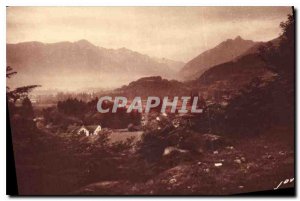 Old Postcard Argeles Gazost H P Pic of Viscos valleys Argeles and Pierrefitte...