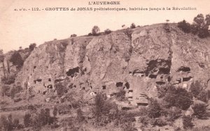 Vintage Postcard L'Auvergne Grottes De Jonas Saint-Pierre-Colamine France