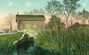 Postcard Early View of The Old Mill, Guilford, CT.    L7