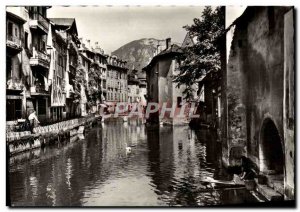 Modern Postcard Annecy Old Neighborhoods and the Canal du Thiou