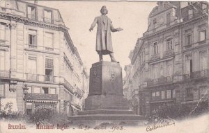 Belgium Brussels Monument Rogier 1902