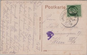 Germany Lindau Bodensee Hafen Vintage Postcard C119