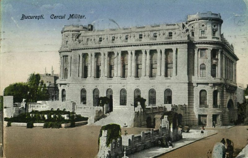 romania, BUCHAREST BUCURESTI, Cercul Militar (1921) Postcard