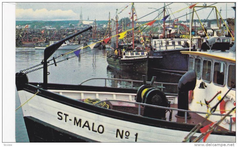 Fishing Is The Main Industry, Grande-Riviere, Quebec, Canada, PU-1989