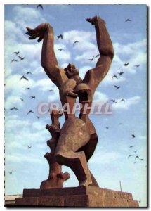 Postcard Modern Rotterdam Monument Mei 1940