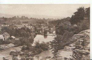 Shropshire Postcard - Ludford Bridge - Ludlow - Ref 20055A