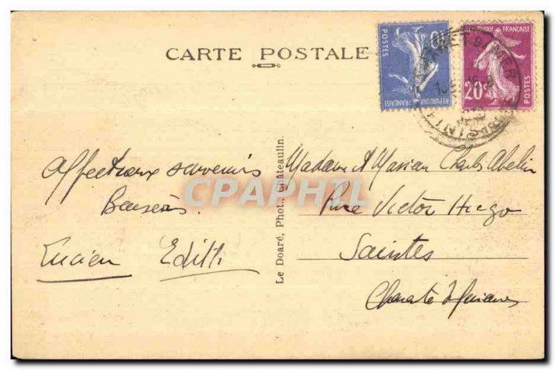 Camaret sur Mer - festooned Rochers Pointe de Penhir - Old Postcard