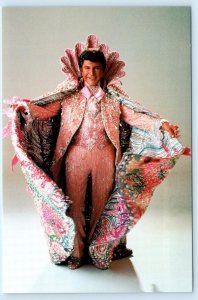 LIBERACE MUSEUM, Las Vegas NV ~ Heaviest KING NEPTUNE COSTUME  4x6 Postcard