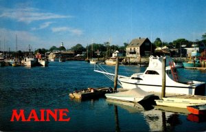 Maine Kennebunkport Mouth Of The Kennebunk River