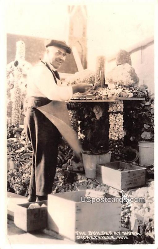 The Builder at Work - Dickeyville, Wisconsin