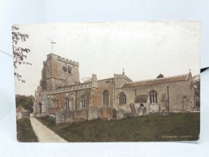 Ramsbury Church Wiltshire Vintage Antique  Postcard