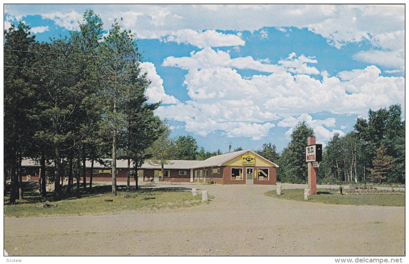 B.& D. MOtel, THEDFORD, Ontario, Canada, 40-60's