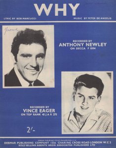 Why Anthony Newley Vince Eager Sheet Music